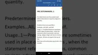 PRE.DETERMINERS 1