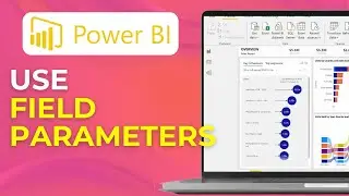 Используйте параметр поля в Power BI для динамического изменения легенды диаграммы