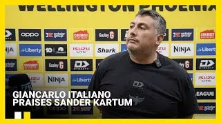 Giancarlo Italiano speaks on signing Sander Kartum