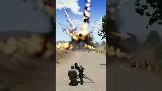 Huge Explosion! T-55 Hit by TOW Accurately - ARMA 3