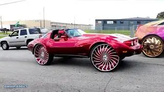 WhipAddict: Kandy Red 71' Chevy Corevtte Stingray on Forgiato Magro 30s, Full Custom Interior!