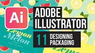 Package design in Adobe Illustrator