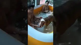Just another Seb core memory - Finally Dad let me join in the pool