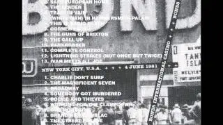 The Clash - Bonds NYC Full Show