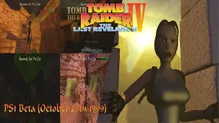 (700th Video/TR4 Month Special) Tomb Raider 4-PS1 Beta (October 29th 1999)