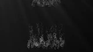 Water Bubble Title Motion Graphic