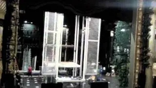 Loading in the set for Tales of the City