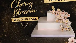 How to Make Cherry Blossom Crepe Paper Flowers | Step-by-Step Tutorial