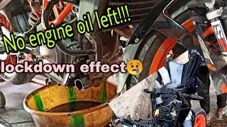 KTM Duke390 service|| 1 year gap || TezpurBhumra Bridge|| costing & damage| Effect of lockdown😢