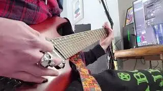 COSMIC VAMPIRES FROM MARS! 🧛🦇🎸 (8 STRING GUITAR)
