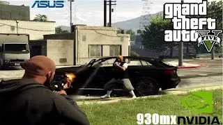 Asus R558UR GTA V Gameplay with a 930mx GPU (High Settings)