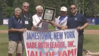 Jamestown Recognized For Babe Ruth Baseball