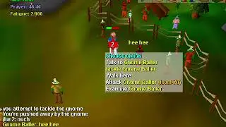 RuneScape Classic gnome ball minigame