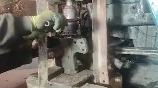 Замена шкворня на Renault Magnum