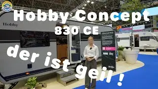 ✨ Premiere: Hobby Concept 830 CE – der neue Wohnwagen 2025 auf dem Caravan Salon Düsseldorf! ✨