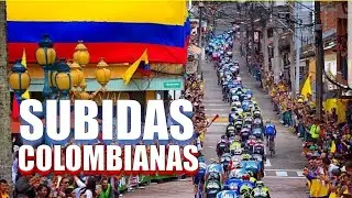 CICLISMO🗻 LOS PUERTOS DE MONTAÑA más duros de COLOMBIA 🇨🇴  Cuáles son los más difíciles❓ TOP 10