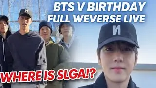 BTS V Birthday Full Weverse Live (30.12.2025): Jin, J-Hope, RM, Jimin, Jungkook &mdash; Where Is Suga!?