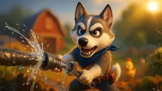 Farm Work: Rex Repairs the Broken Water Pipe Before the Farm Runs Dry | Rex Farm Adventures