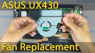 Asus ZenBook UX430 Fan Replacement | Step-by-step DIY Tutorial