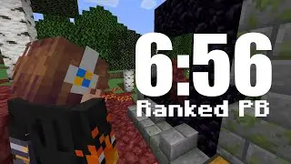 【マイクラ】Ranked 6分56秒 自己ベスト【エンドラRTA】
