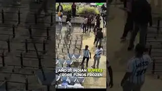 Messi India Tour Chaos: Fans Paid Big, Management Failed 😱 🇮🇳 🇦🇷 #soccer #messitour