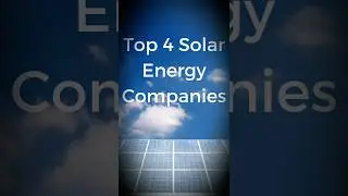 4 Solar Energy Companies & Their Stocks #stockmarket #banknifty #solar #energy #sortview