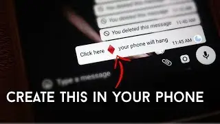 Crash / Hang your friends Whatsapp with single message 2018 💣