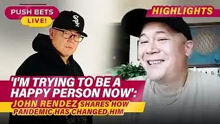 &lsquo;I&rsquo;m trying to be a happy person now&rsquo;: John Rendez shares how pandemic has changed him