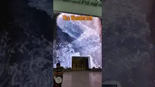Changi Airport - The Wonderfall - Iconic Digital Waterfall #singapore #wonderfall #changiairport