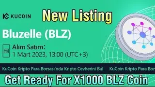 Bluzelle (BLZ) Gets Listed on KuCoin! $BLZ Bullish, low market cap only 500 million supply,  ready