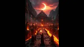Sanctum of Ash &ndash; Fire Ritual Beneath a Bleeding Eclipse