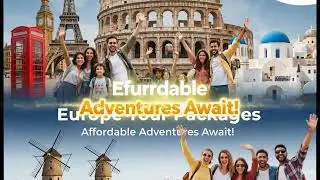 Best Affordable Europe Tour Packages 2025 | Shubhkamal Holidays 🌍✈️