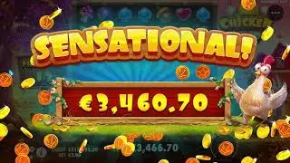 Chicken Drop Slot By Pragmatic Play Big Win And Bonus Releasing 29/07/2021