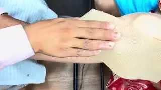 Leg waxing at beauty parlour. || aloe vera wax use for legs waxing. || wax tutorial. ￼