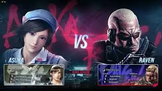 TEKKEN 8 CBT Asuka vs Raven (TTVdarkstar346)