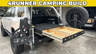 10-minutes Toyota 4Runner Camping Conversion | Full-Time Overland Build Review