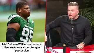 Pat McAfee Reacts To NFL Player Arrested For Taking Gun To Airport
