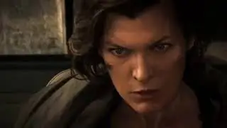 Alice kills flying monster. Clip from RESIDENT EVIL FINAL CHAPTER movie
