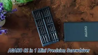 AGARO 62 in 1 Mini Precision Screwdriver Set Pocket Tool Kit for Electronics Cellphone Repair