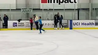 Danhee Ryu Pre Juvenile freeskate test 4-28-23