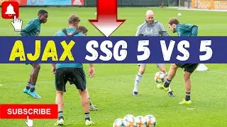 🎯AFC Ajax  / Small Sided Games Soccer Drills / 5 vs 5