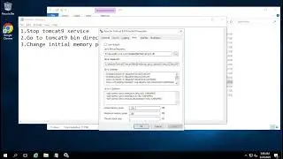 Tomcat9 Memory Configuration Step by Step