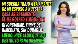 Mi Marido Me Retó A Divorciarme Por Su Amante 😡 Y Firmé Sin Dudar. Su Ruina Acababa De Empezar...😏