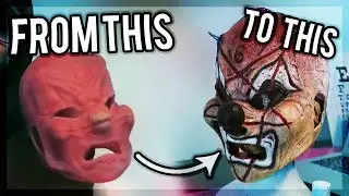 Slipknot IOWA Clown Mask - Paintjob