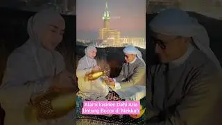 Alami insiden Dahi Arie Untung Bocor di Mekkah