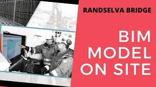 Randselva Bridge, Norway - Using The BIM Model On The Building Site #drawinglessprojects  #shorts