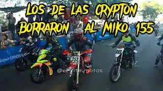Yamaha bws modificada vs  crypton repotenciadas