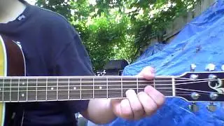 Every Thug Needs A Lady - Alkaline Trio (Acoustic Guitar Cover)
