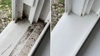 Window Track Cleaning