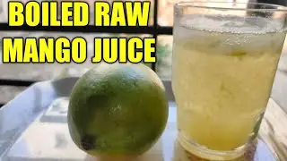 Summer Special HomeMade Boiled Raw Mango Juice | In Just Minutes #shorts